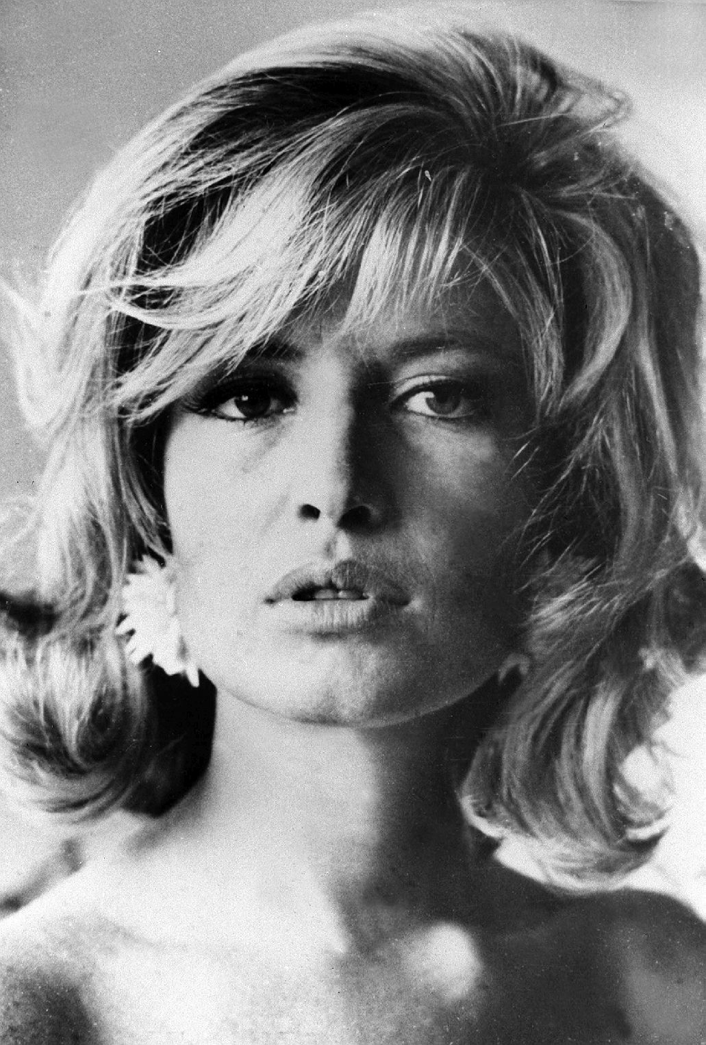 Olaszország, 1965. november 5. Monica Vitti (Monica Luisa Ceciarelli, Róma, 1931. november 3.) olasz filmszínésznő és rendezőnő. (MTI Fotó/CP)