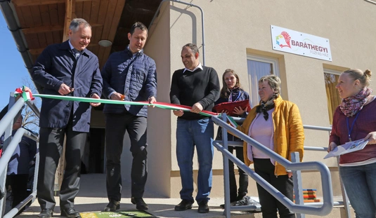 Fűzfás Ház átadó ünnepség 