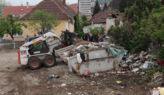 Szemét takarítás a Tetemváron 