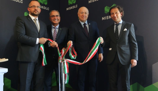 Miskolctapolcai élményfürdő alapkőletétel 