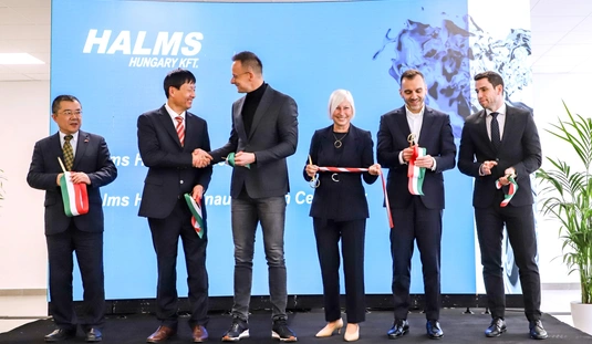 Halms Hungary gyáravató