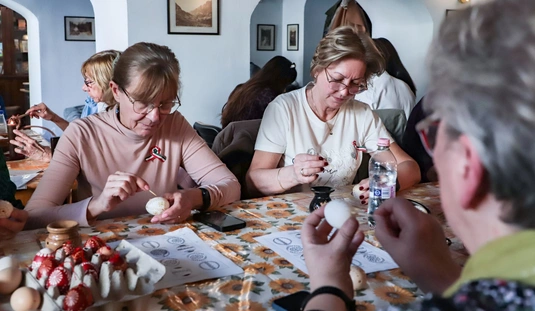 Hímestojás festés a Felvidék Házban