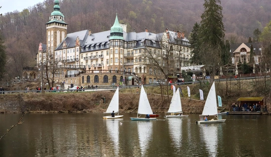 Vitorlás verseny a Hámori tavon