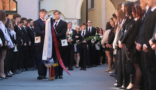 Ballagás a Földes Ferenc Gimnáziumban