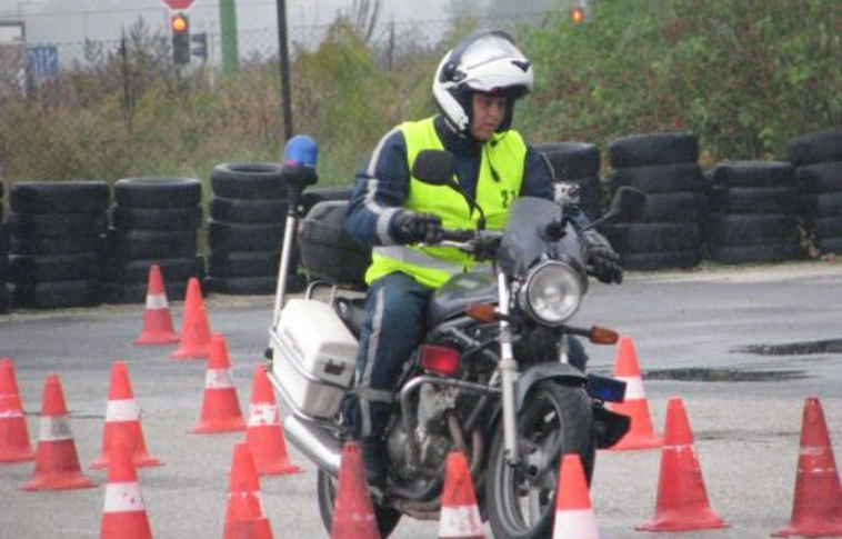 Motoros rendőrök versenyeztek