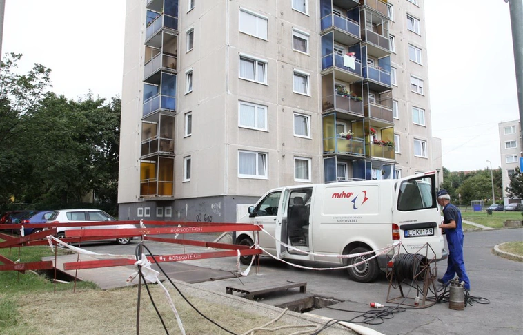 Lyukas vízvezeték a Vologdán
