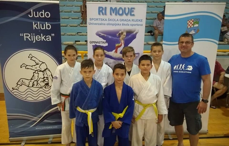 Judo-érmek Rijekából