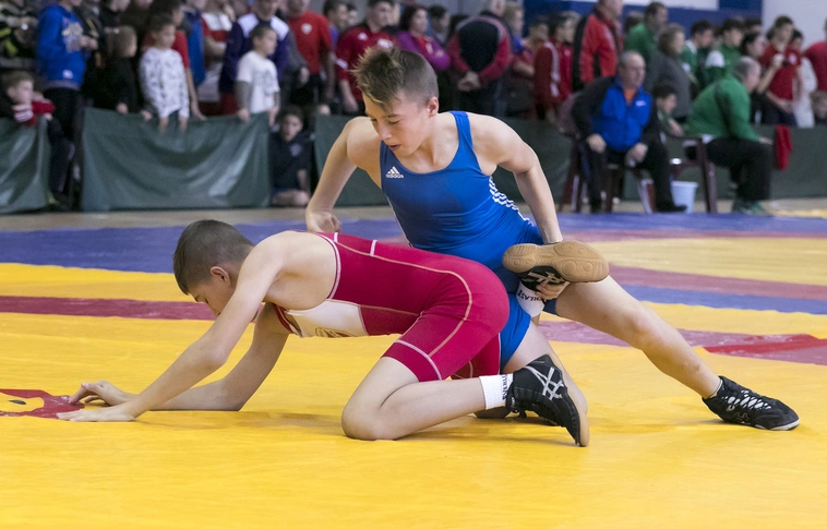 Birkózó csapatbajnoki ob a Körcsarnokban