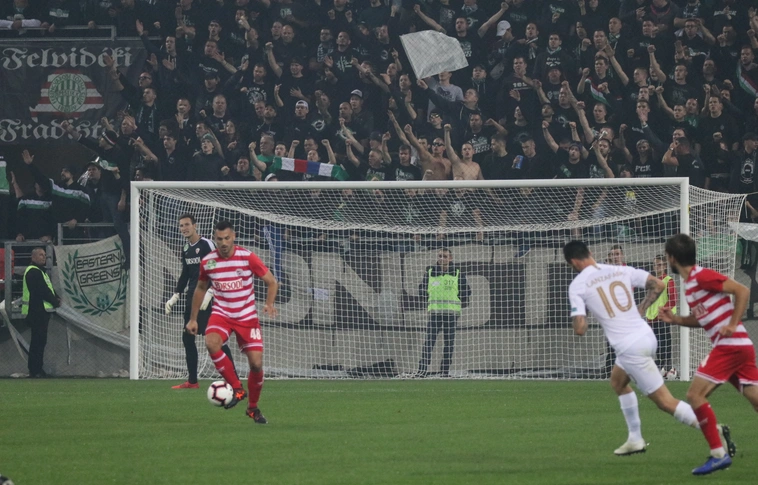 Csak egy becsületgólra futotta a Fradi ellen (Képgalériával)