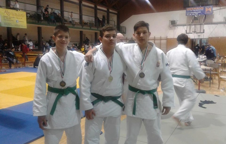 Három judo-érem Nagykőrösről