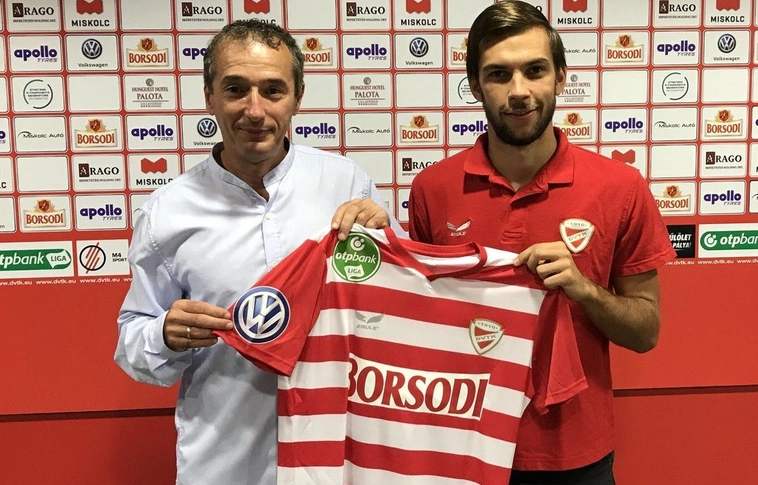 Márkvárt Dávid a DVTK játékosa