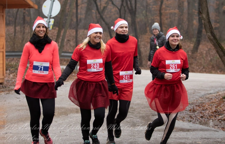 Jótékonysági Mikulás Futás volt a hétvégén