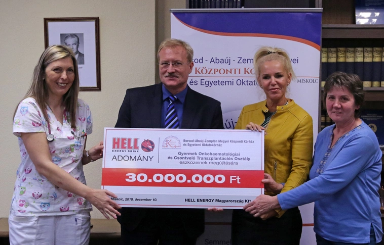 Fontos a jó példa - harmincmilliós adomány a megyei kórháznak