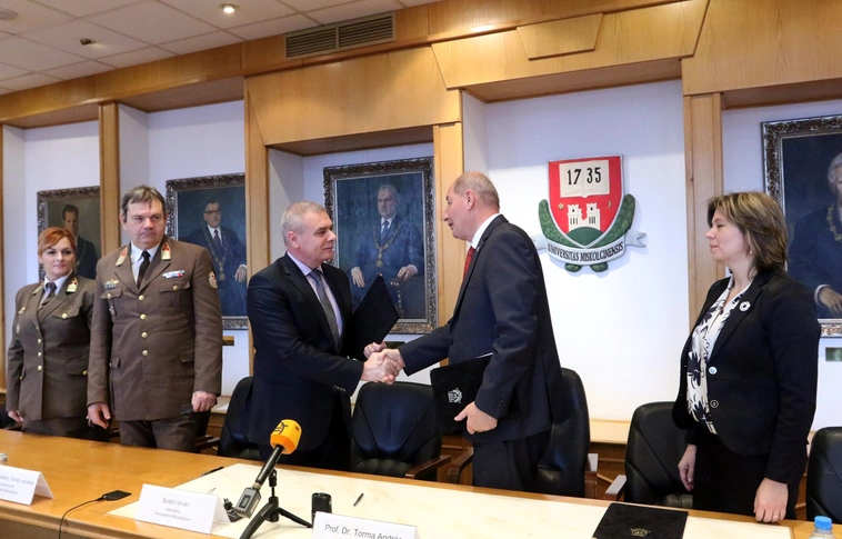 Együttműködés a Miskolci Egyetem és a Honvédség között