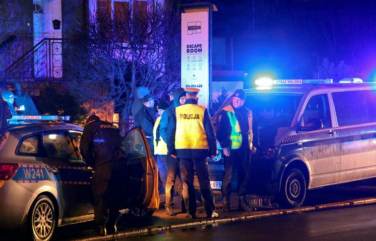 Tizenhárom szabadulószobát zártak be Lengyelországban a pénteki tragédia nyomán