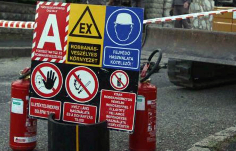 Elvágták a vezetéket, ömlött a gáz Borsodnádasdon