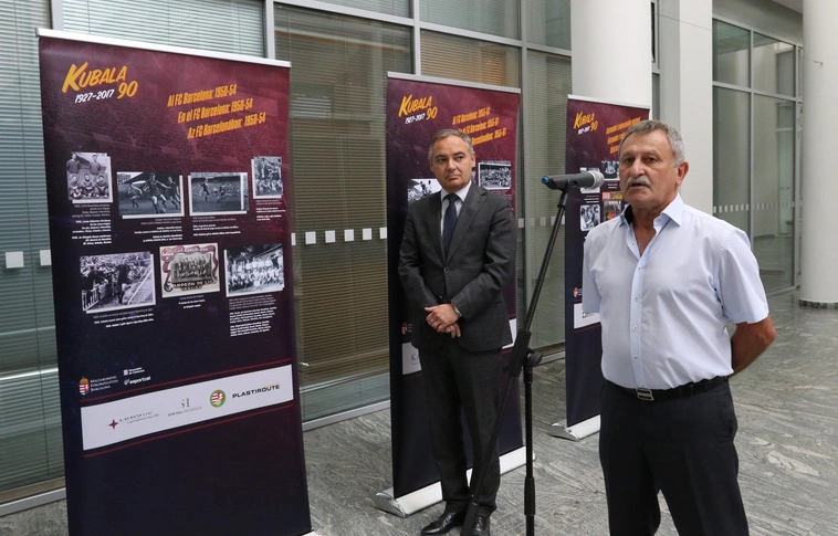 Egy kivételes képességű magyar labdarúgó ikon – Miskolcra érkezett a „Kubala 90” Vándorkiállítás (Képgalériával!)