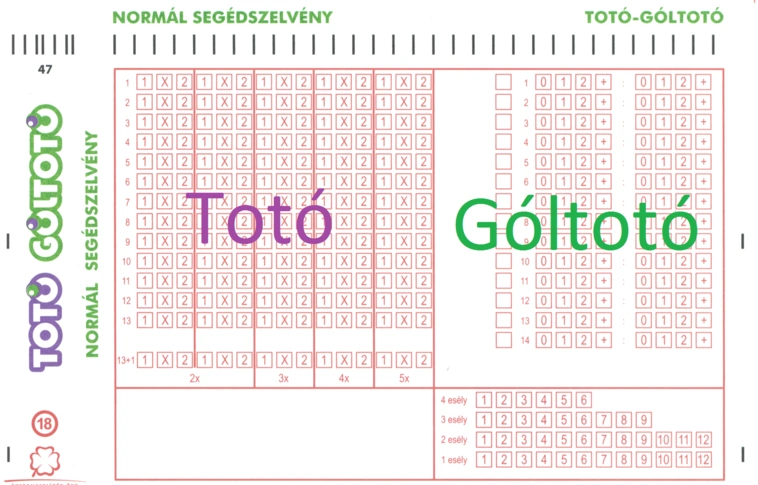 Hivatalos totónyeremények