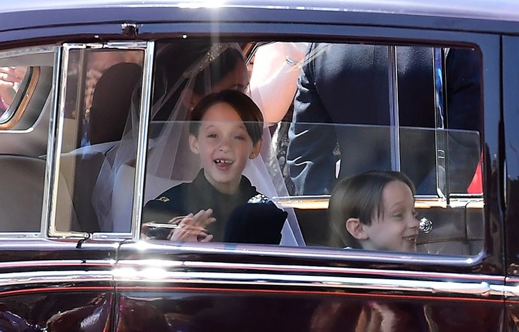 Íme, a hercegi esküvő legaranyosabb pillanata