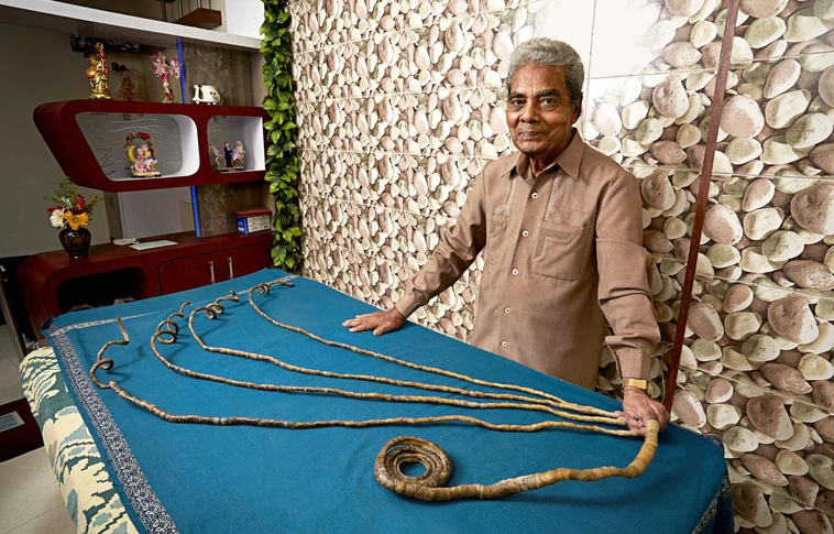 66 évig növesztette körmeit: most kiállítás nyílik belőlük