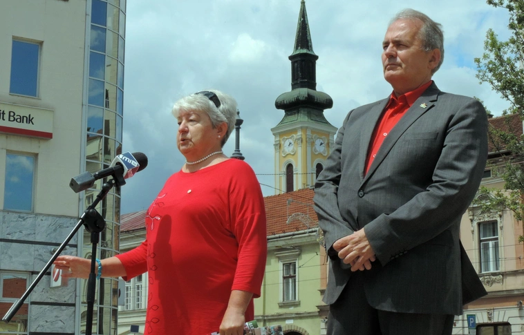 Thürmer: "Mi a dolgozó emberek, a munkások érdekeit képviseljük!" Programismertető sajtótájékoztató Miskolcon