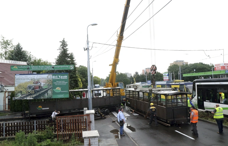 Elszabadult kisvasút - eljárást indított a rendőrség  (Képgalériával, videóval frissítve!)