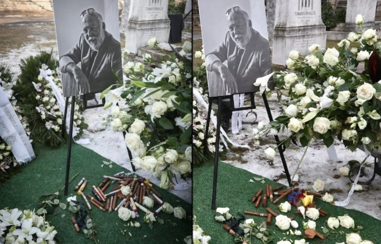 Semmi sem szent? Lopkodják a szivarokat Andy Vajna sírjáról