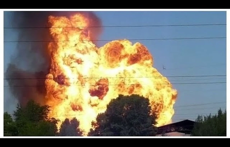 Brutális robbanással szállt el egy benzinkút Csecsenföldön (Videókkal!)