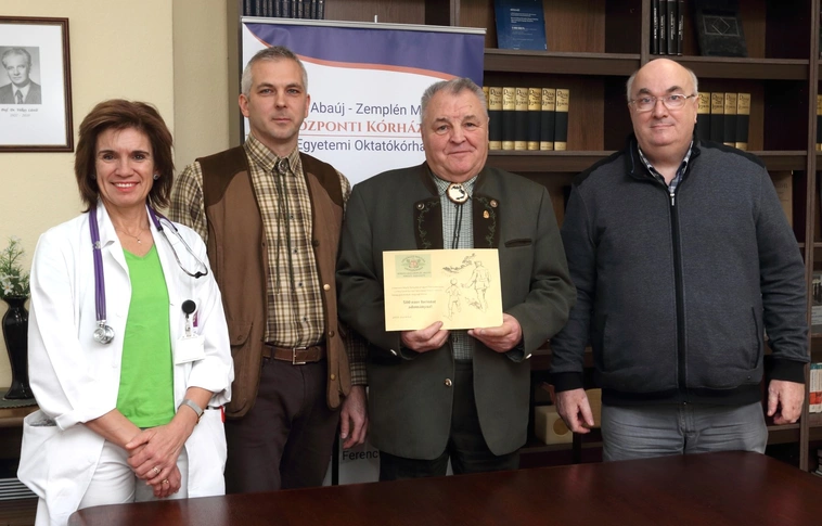 500 ezer forint adományt kapott a GYEK a Vadászkamarától