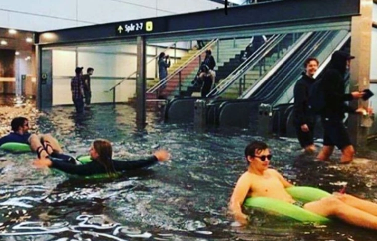 Elárasztott pályaudvar ide vagy oda, a svédek nem pánikolnak