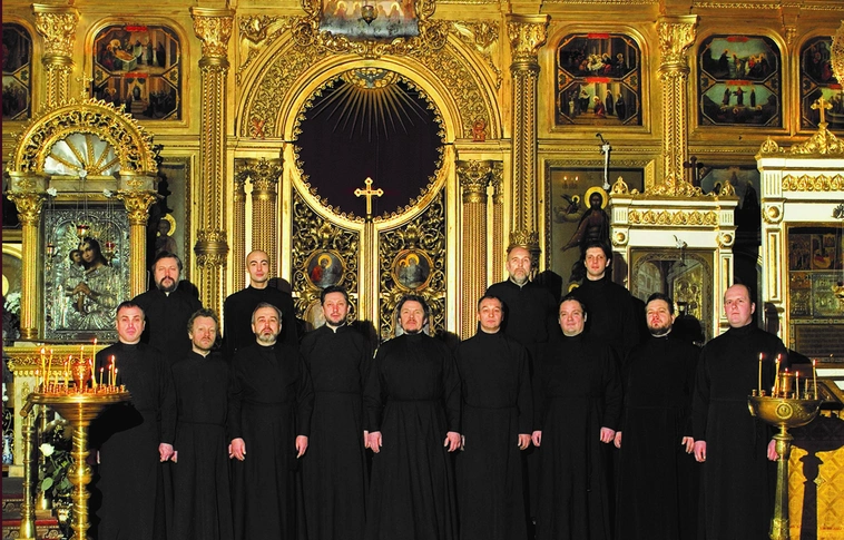 A világhírűMoszkvai Patriarchátus Kórus Anatoly Grindenko vezetésével magyarországi turnén