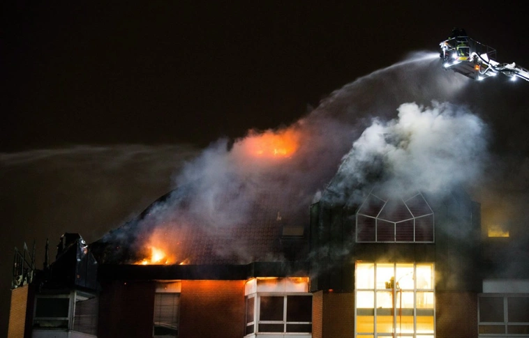 Tűz ütött ki Horvátországban egy pszichiátrián, egy ember meghalt