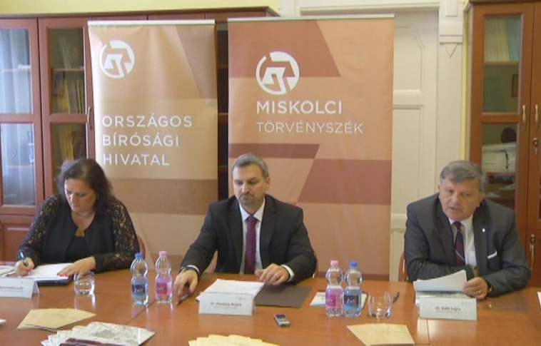 Sikeres volt a tavalyi év a Miskolci Törvényszéken