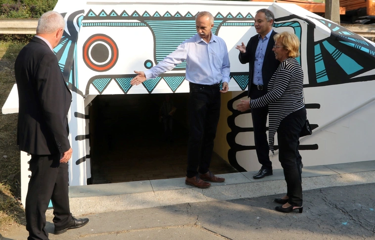 Fesd a várost színes(ebb)re - új köntösben a Fazekas utcai aluljáró bejárata! (Képgalériával!)