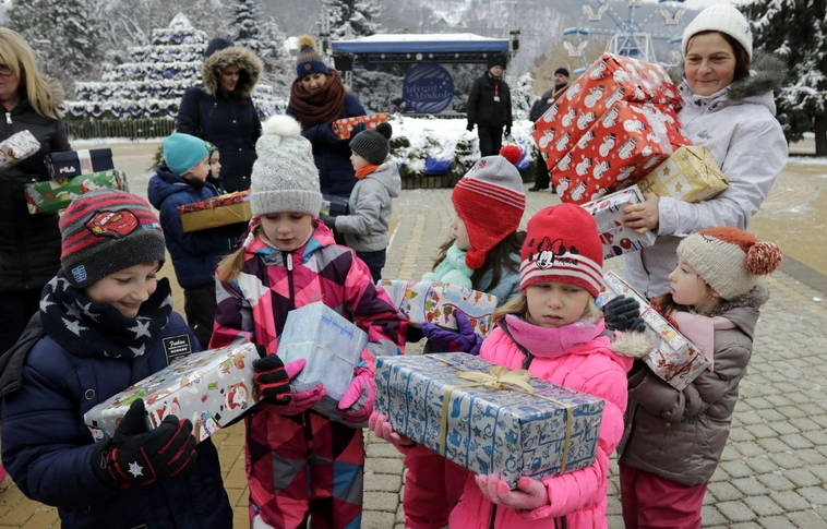 A Belvárosi Óvodából is érkeztek adományok a Szeretetdobozba