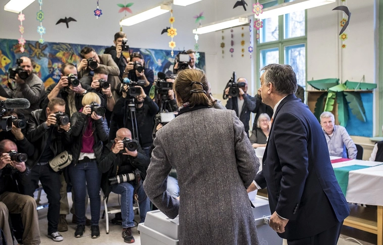 Orbán Viktor is leadta szavazatát