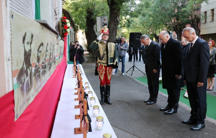 „Magyarként dobbant utolsót a szívük” Megemlékezés az aradi vértanúkról Miskolcon