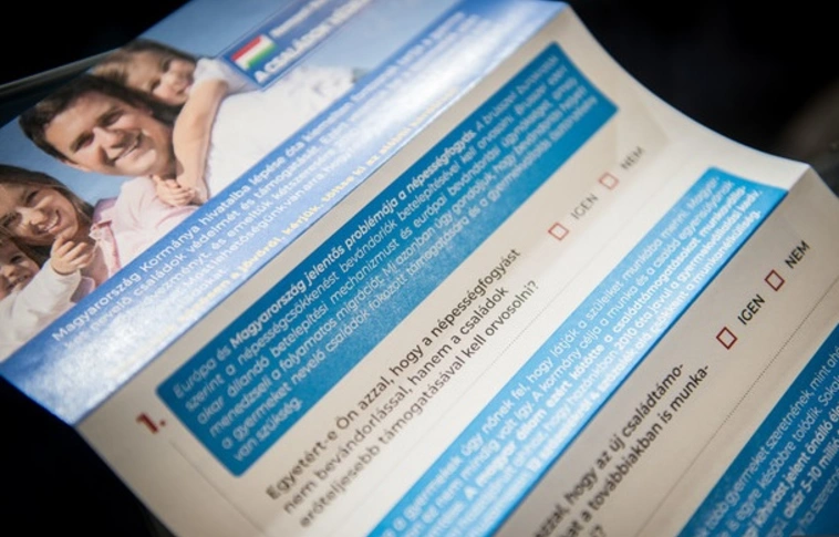 Már több mint egymillióan töltötték ki a nemzeti konzultációt