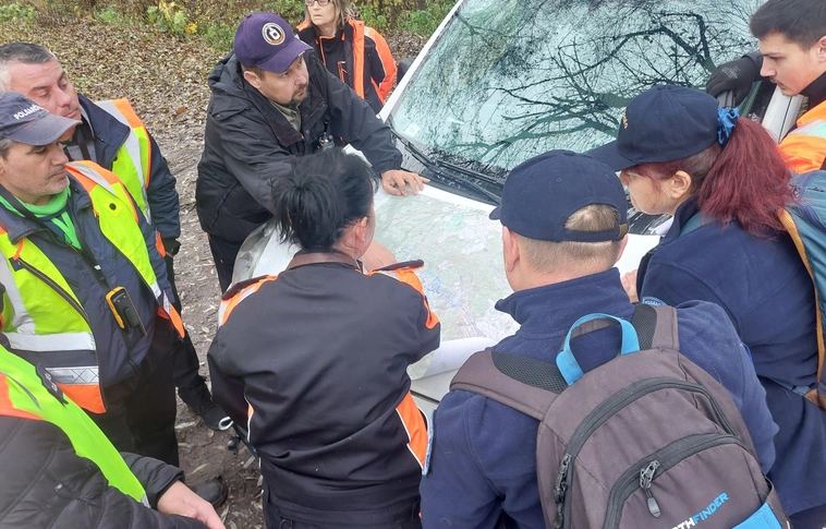 Eltűnt miskolci nő Bükkben. Fotó: Bükkszentkereszti Polgárőr Egyesület