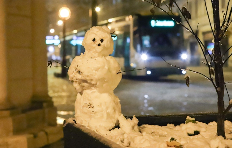 téli zsáner minap indító havazás