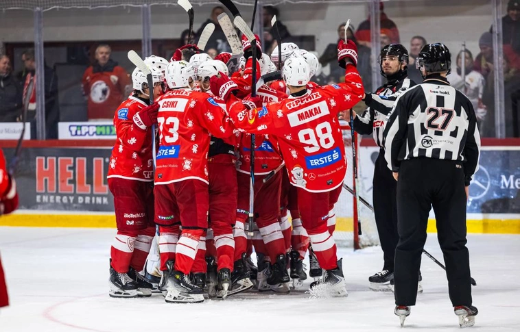 Győzelmet várnak vasárnap este a piros-fehérek. Fotó: magánarchívum