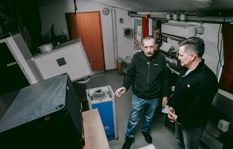 vetítőgép  Fotó: Rogosz Péter