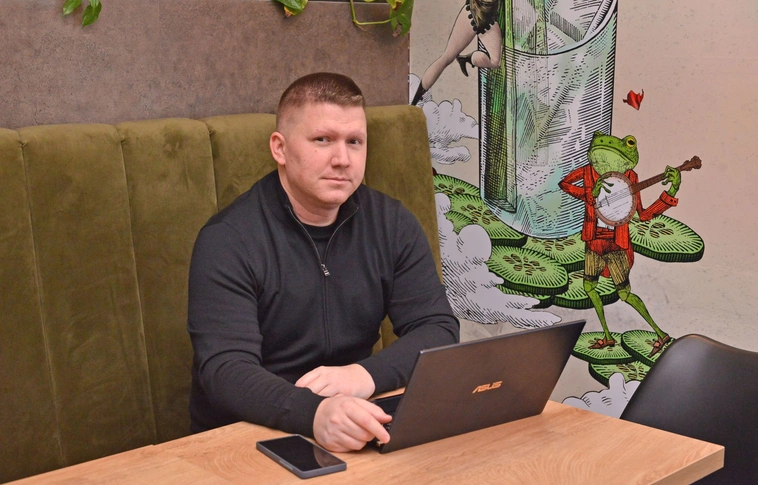 Lipták Ádám, a Kocsonyafesztivál főszervezője. Fotó: Osztie Tibor