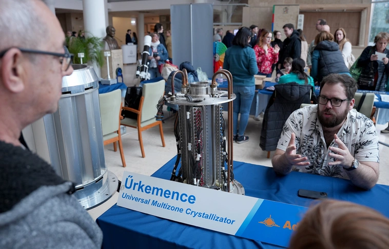 Űrkemence a Miskolci Egyetemen. Fotó: Végh Csaba