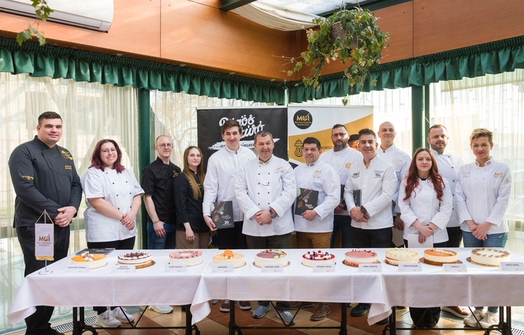 Mályi cukrász jutott a Magyarország Tortája verseny középdöntőjébe