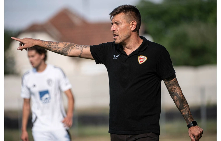 Takács Péter, a diósgyőriek vezetőedzője. Fotó: magánarchívum