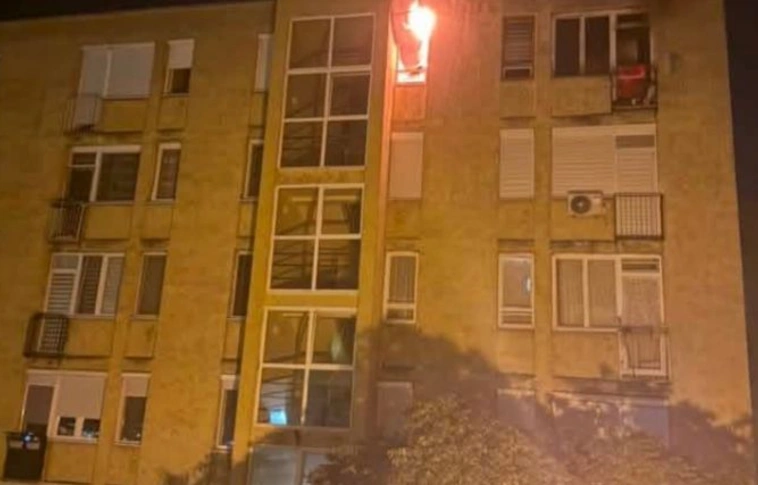 A rendőrök egy társasházi lakástűzhöz érkeztek augusztus 20-án