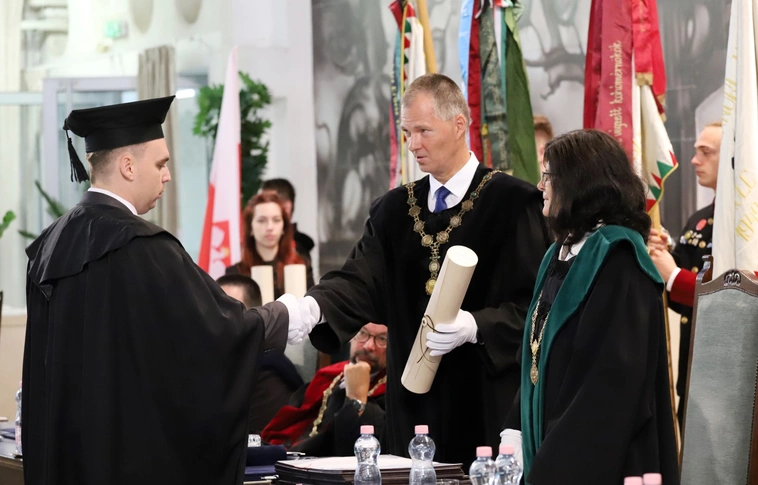 Diplomaátadó a Miskolci Egyetemen