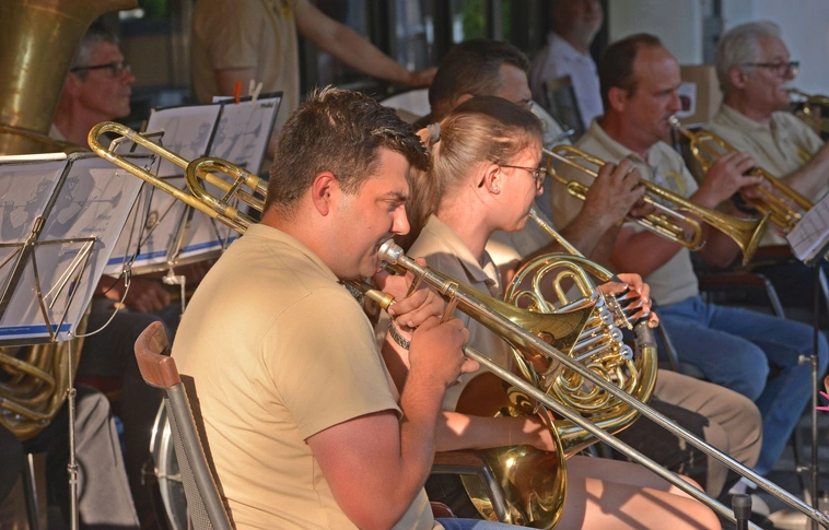 A sátoraljaújhelyi Dohánygyári Fúvószenekar koncertje