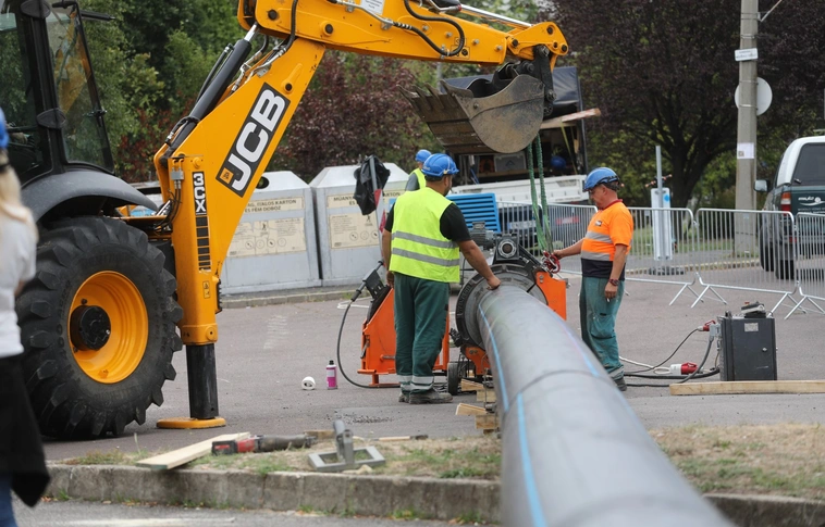 Csőcsere a Klapkán